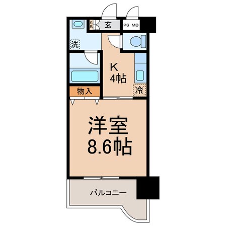 上星川駅 徒歩5分 2階の物件間取画像